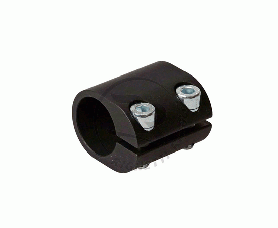 Bild 1 - tie for stabilizing bar  schwarz anodized   30mm