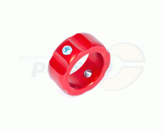 Bild 1 - bushing for steering column    red anodized