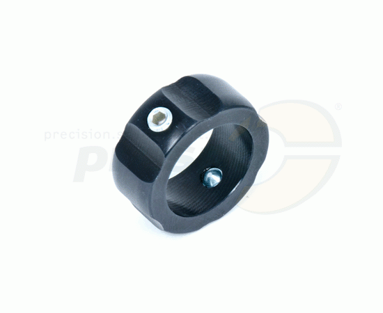 Bild 1 - bushing for steering column    black anodized