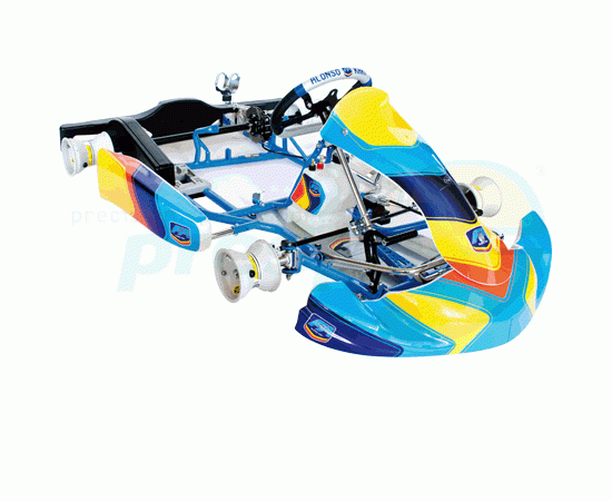 Bild 1 - Chassis ALONSO KART   model: A1      class: CIK-Mini