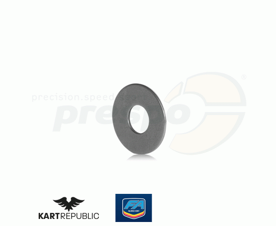 Bild 1 - spacer for pedal  KR/FA-KART  th: 1mm M 8