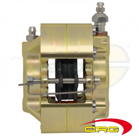 Bild 1 - pic A brake caliper V09-V11 front left side complete  gold anodized