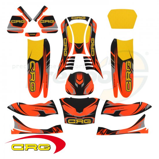 Bild 1 - sticker kit bodywork CRG/KG 509   model: 2025