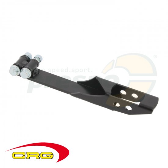 Bild 1 - back control pedal  CRG  (brake side) - black anodized