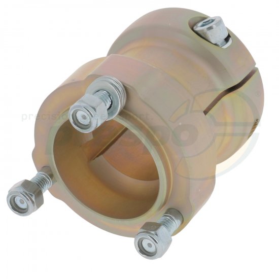 Bild 1 - front wheel hub CRG  KZ type  aluminium   colour: black anodized    short type!!