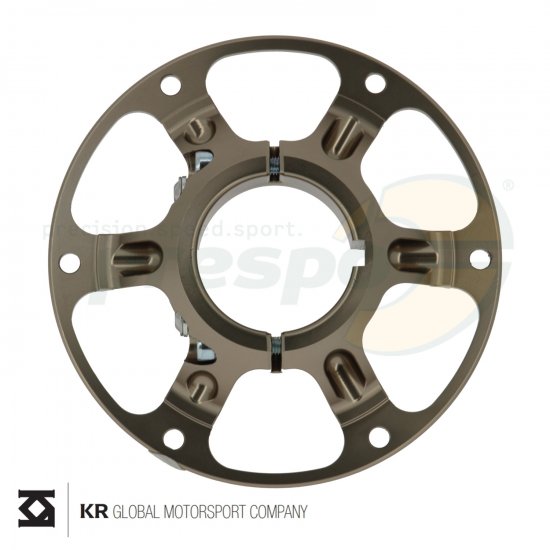 Bild 1 - sprocket carrier   KR/FA-KART  50mm  titanium anodized