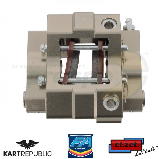 Bild 1 - brake caliper rear  KR/FA-KART  model: EL-ZET 2022