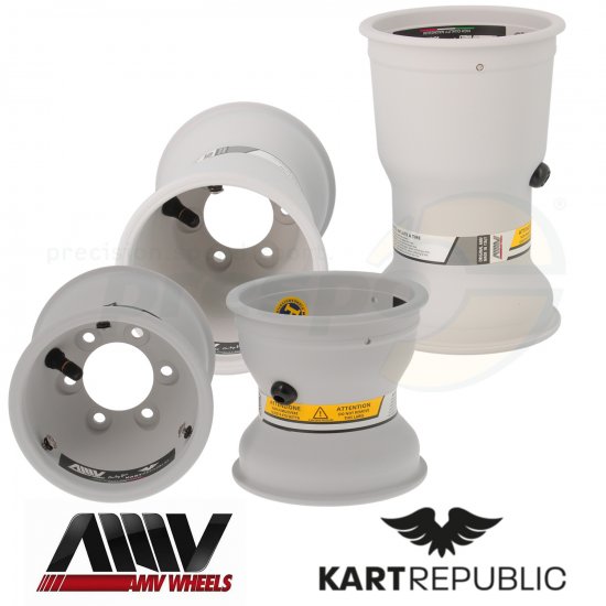 Bild 1 - set of wheel magnesium 130/210mm  KR/FA-Kart     69mm circle