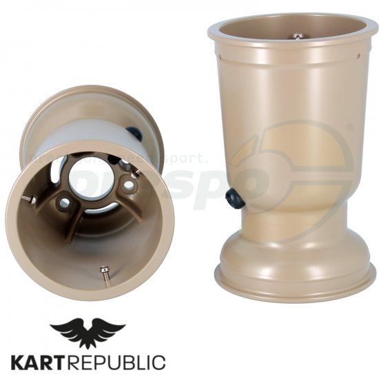 Bild 1 - wheel magnesium rear KR  212mm  model: MG-BRONZE   wheel base: 69mm