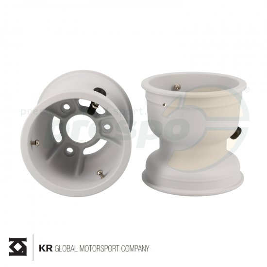 Bild 1 - wheel magnesium front KR  132mm  model: MG-WHITE  wheel base: 69mm