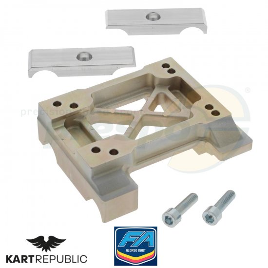 Bild 1 - engine mount magnesium KR/FA-Kart  IAME X30/ROTAX   flat type