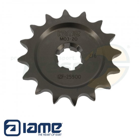 Bild 1 - No. 617 Engine Sprocket ''Z16'' 16 Teeth Type: 428 KZ - IAME Screamer III