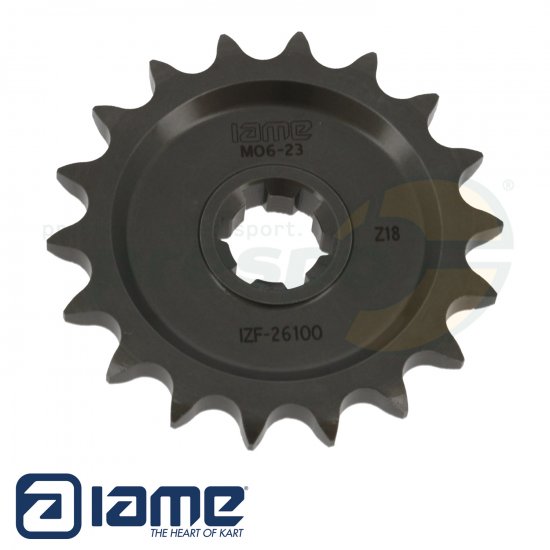 Bild 1 - No. 617 Engine Sprocket ''Z18'' 18 Teeth Type: 428 KZ - IAME Screamer III