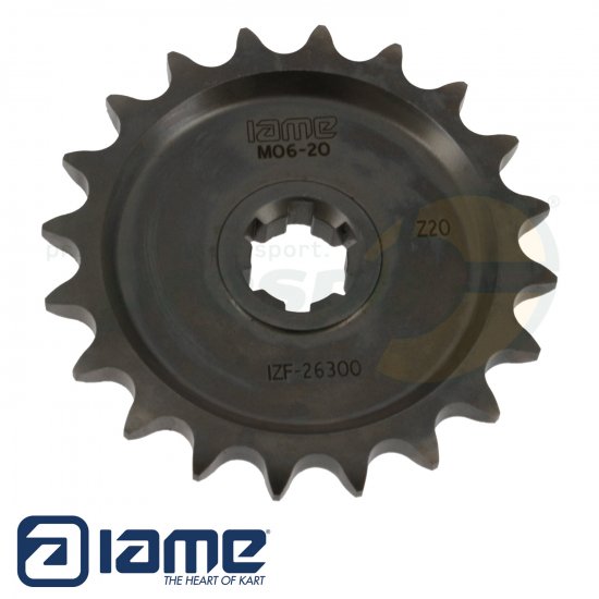 Bild 1 - pic 617 engine sprocket IAME KZ   teeth  20