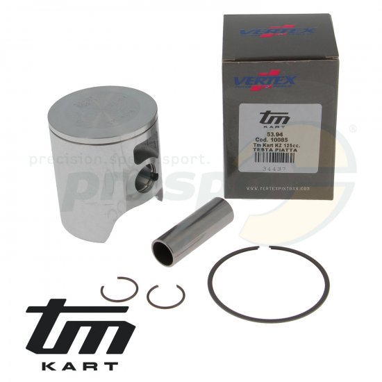 Bild 1 - pic 12 piston kit Vertex - TM  R2    FLAT  Top   Gre: 53.96