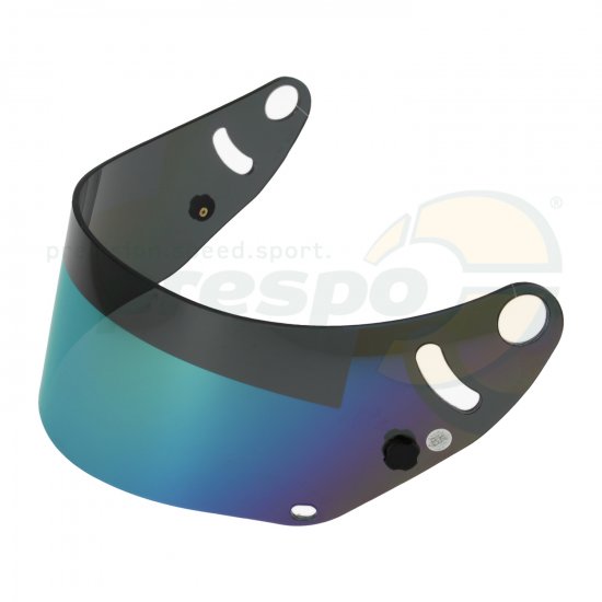 Bild 1 - visor for  helmet ARAI      type: serie-6    gold mirror effect