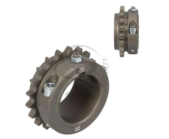 Bild 1 - sprocket aluminium-ergal RR-HQ   type 428   50 mm   teeth: 20