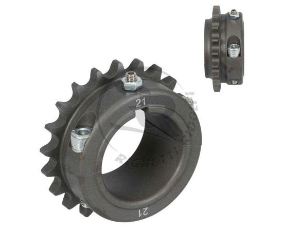 Bild 1 - sprocket aluminium-ergal RR-HQ   type 428   50 mm   teeth: 21
