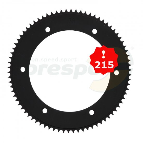 Bild 1 - sprocket aluminium  type 215  ''S-LIGHT''     teeth: 78