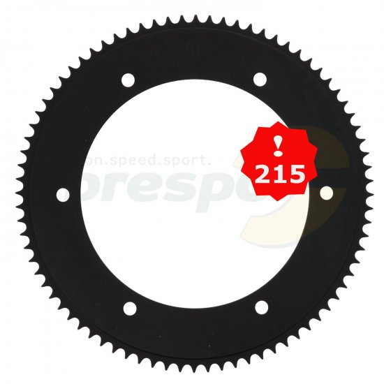 Bild 1 - sprocket aluminium  type 215  ''S-LIGHT''     teeth: 80
