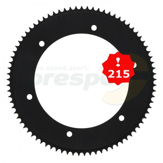 Bild 1 - sprocket aluminium  type 215  ''S-LIGHT''     teeth: 81