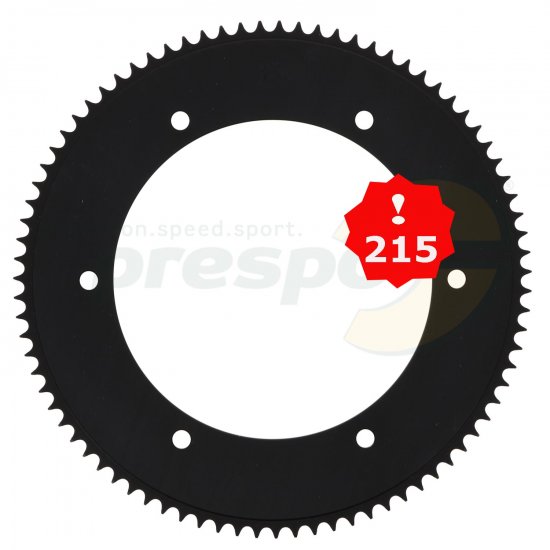 Bild 1 - sprocket aluminium  type 215  ''S-LIGHT''     teeth: 83