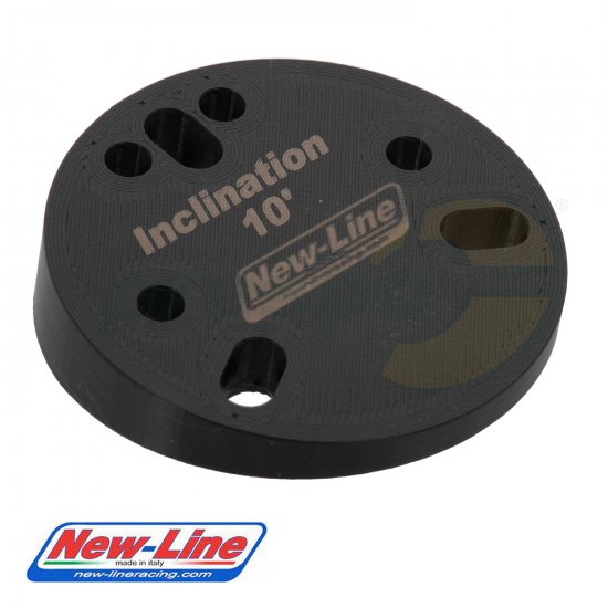 Bild 1 - plate for hub steering wheel NEW-LINE    angled 10  