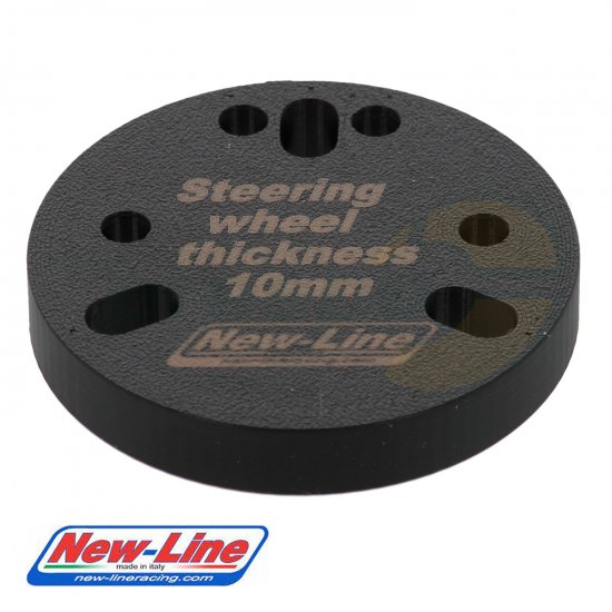 Bild 1 - plate for hub steering wheel NEW-LINE    thickness: 10mm