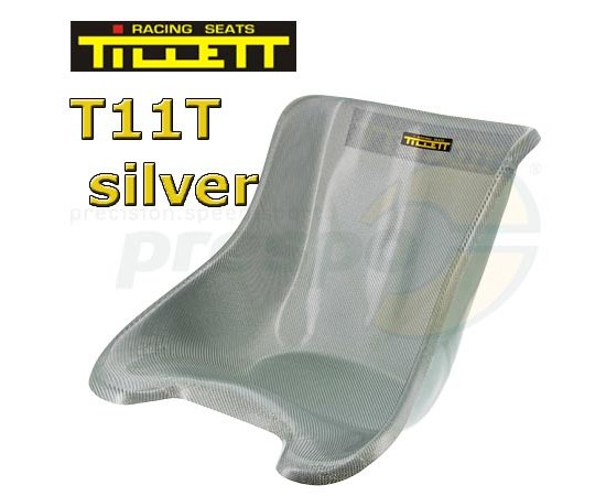 Bild 1 - Go Kart Seat Tillett ''T11 T Silver'' medium-soft Rigidity - TILLETT