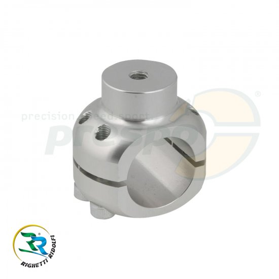 Bild 1 - pipe clamp aluminium  30mm  colour: silver anodized