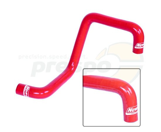 Bild 1 - radiator hose SILIKON NEW-LINE with  4 bend's  water pipe/engine