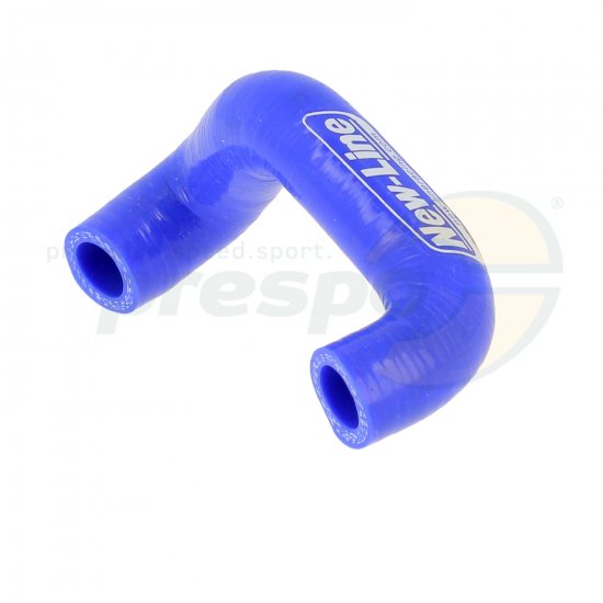 Bild 1 - pic 15 water pipe cylinder/crank case TM KZ - NEW-LINE - color: blue