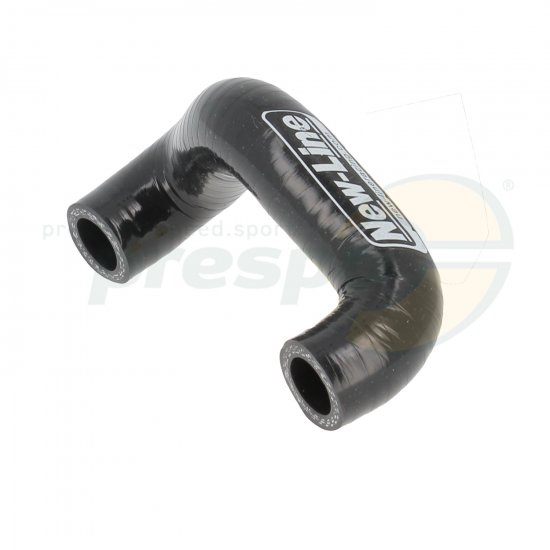 Bild 1 - water pipe cylinder/crank case TM KZ - NEW-LINE - color: black
