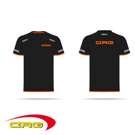 Bild 1 - T-shirt CRG-SPARCO  2024  color: black 