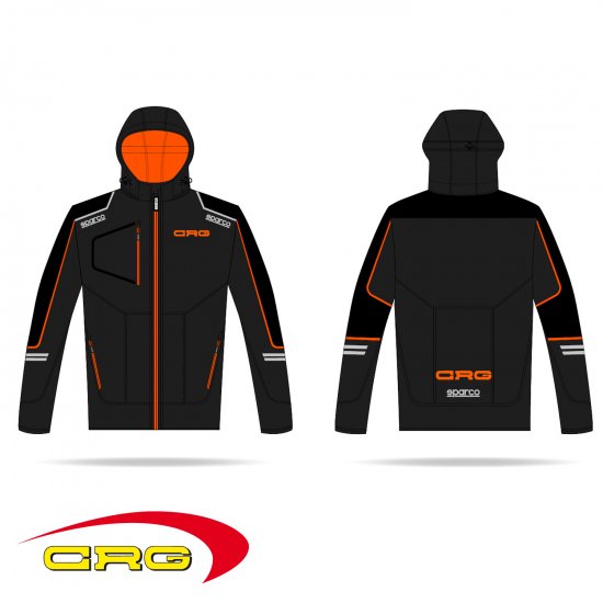Bild 1 - Soft Shell jacket  CRG-SPARCO  2024  color: black  