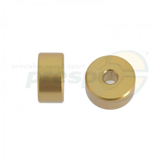 Bild 1 - aluminium washer : 30mm  thickness: 15mm   gold anodized