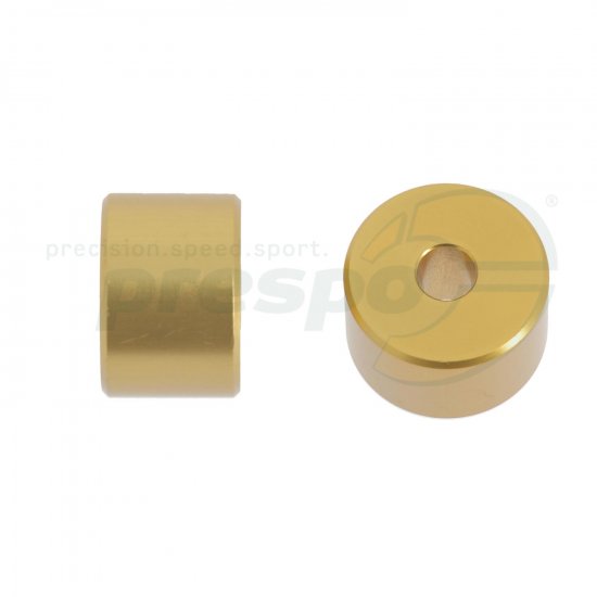 Bild 1 - aluminium washer : 30mm  thickness: 20mm   gold anodized
