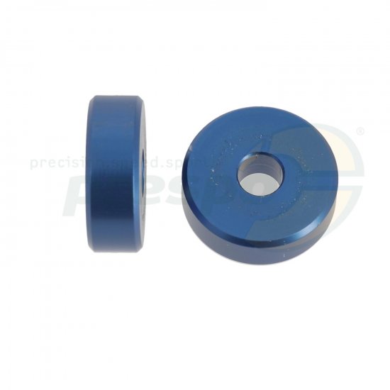 Bild 1 - aluminium washer : 30mm  thickness: 10mm   blue anodized