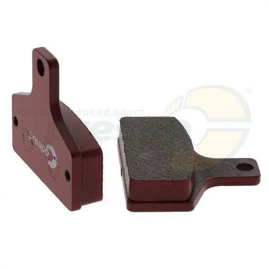 Bild 1 - set of brake pad rear  type: Swiss Hutless Mod. 98  model/hardness: Racing (red)