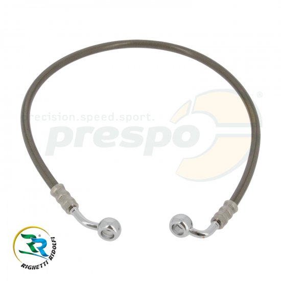 Bild 1 - stainless brake pipe with connecting for hole screws  length: 62cm