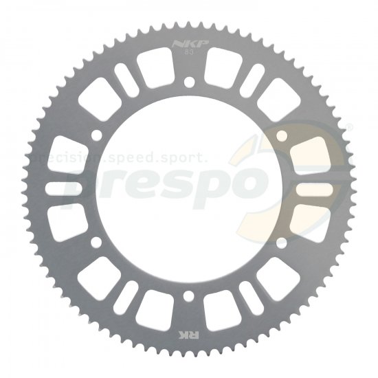 Bild 1 - sprocket aluminium HQ   type 219   teeth: 83      silver anodized
