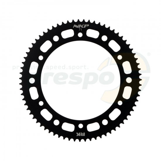 Bild 1 - sprocket aluminium HQ   type 219    teeth: 71      black anodized