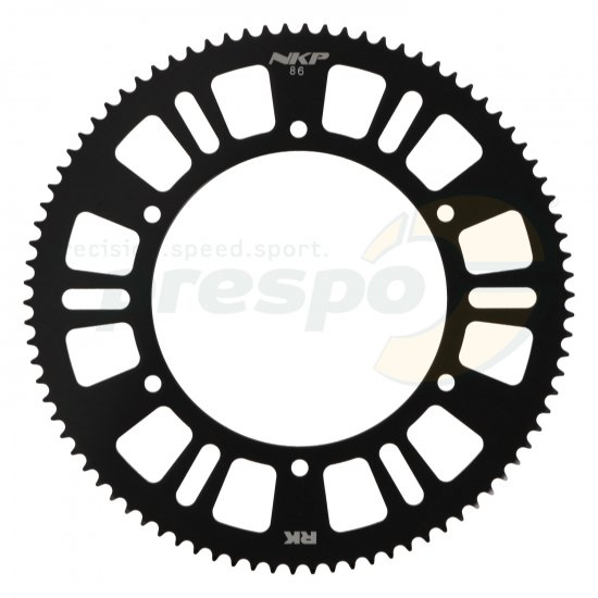 Bild 1 - sprocket aluminium HQ   type 219   teeth: 86      black anodized
