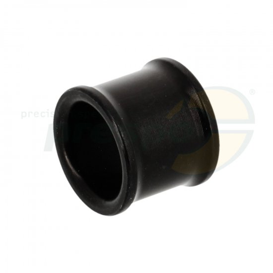 Bild 1 - aluminium spindle spacer  17mm  length: 20mm black anodized