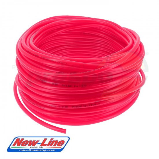 Bild 1 - petrol pipe 5 x 9 mm  NEW-LINE/EM TECHNOLOGY   colour: red