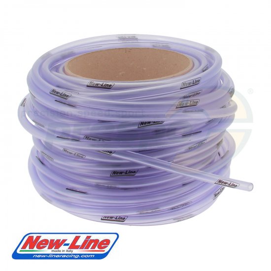 Bild 1 - petrol pipe 5 x 9 mm  NEW-LINE/EM TECHNOLOGY   colour: transparent