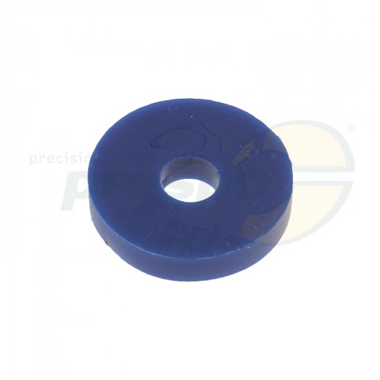 Bild 1 - washer  plastic  20x6x4 mm  blue