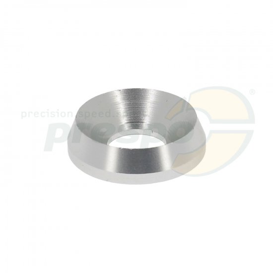 Bild 1 - aluminium countersunk washer for screws M8   20x8mm  colour: silver anodized