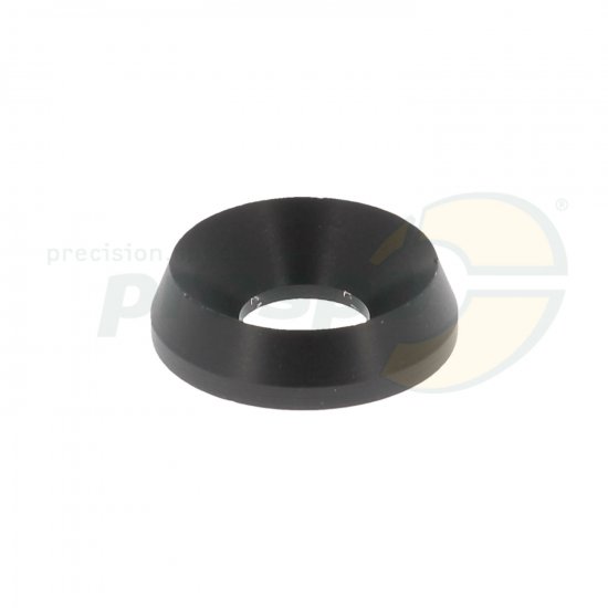 Bild 1 - aluminium countersunk washer for screws M8   20x8mm  colour: black anodized