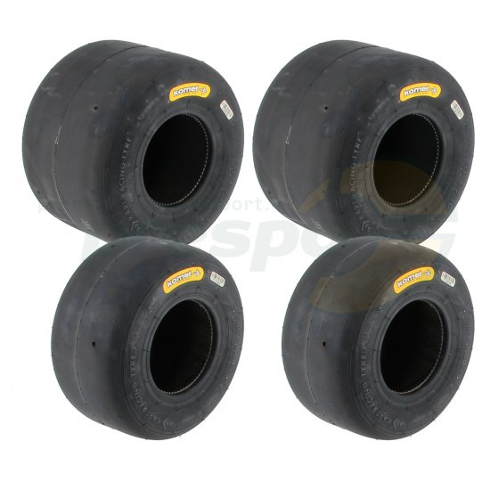 Bild 1 - -set of kart tires  Komet K3M   dimension: 4.60/7.10-5   medium